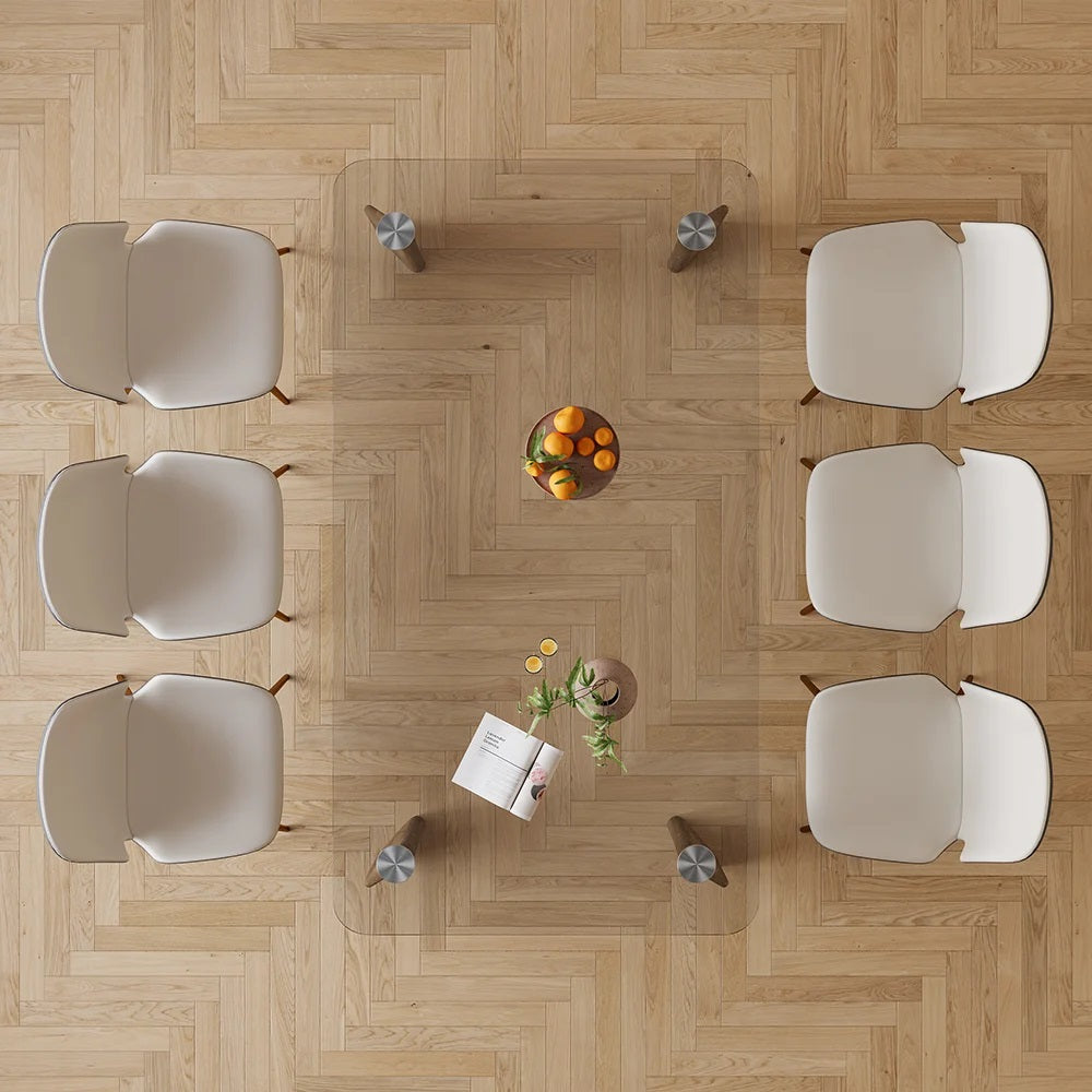 Glass Harmony Dining Table