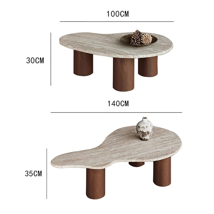 Set of two elegant coffee tables