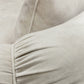NEBET Luxurious Large Sofa in Gold Leather