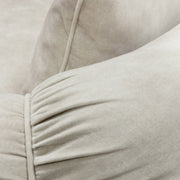NEBET Luxurious Large Sofa in Gold Leather