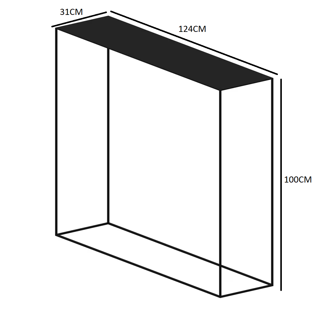 كونسول بتصميم معدني مميز