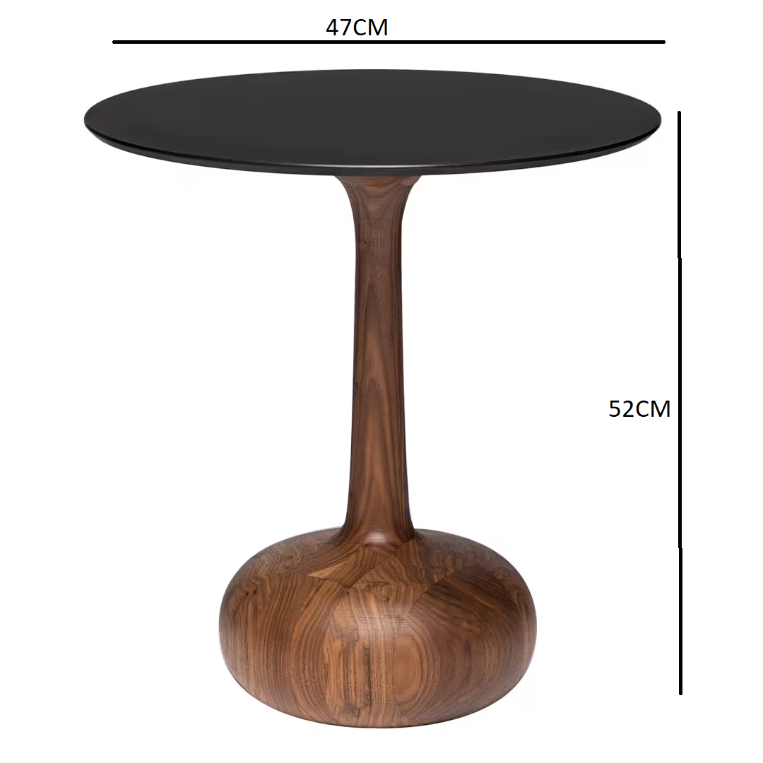 Ginevra wooden side table