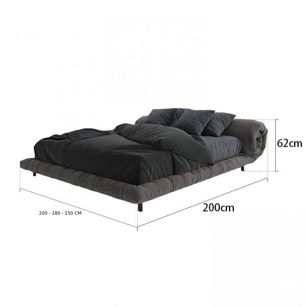 سرير مخملي مميز