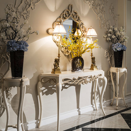 اشتري الان كونسول تصميم ملكي من الخشب الطبيعي اونلاين | بيوت