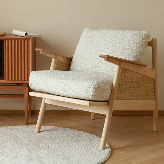 تسوق الأن كرسي استرخاء من الخشب متعدد الالوان اونلاين | بيوت
