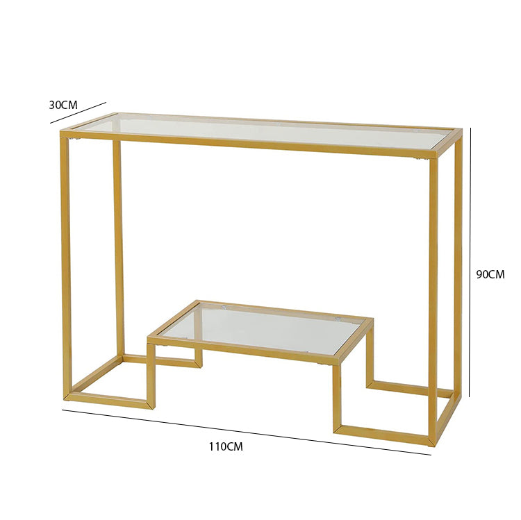 تصفح الان طاولة كونسول معدني ذهبي فاخر اونلاين | بيوت