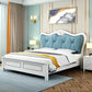 تصفح الان سرير خشبي مع خزينة بألوان متنوعة اونلاين | بيوت