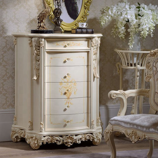 احصل الان علي طاولة جانبية مع ادراج تخزين تصميم كلاسيكي | بيوت