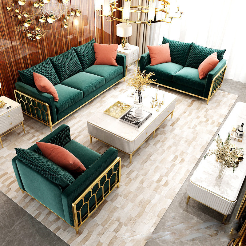 طقم كنب 3 قطع بتصميم فاخر