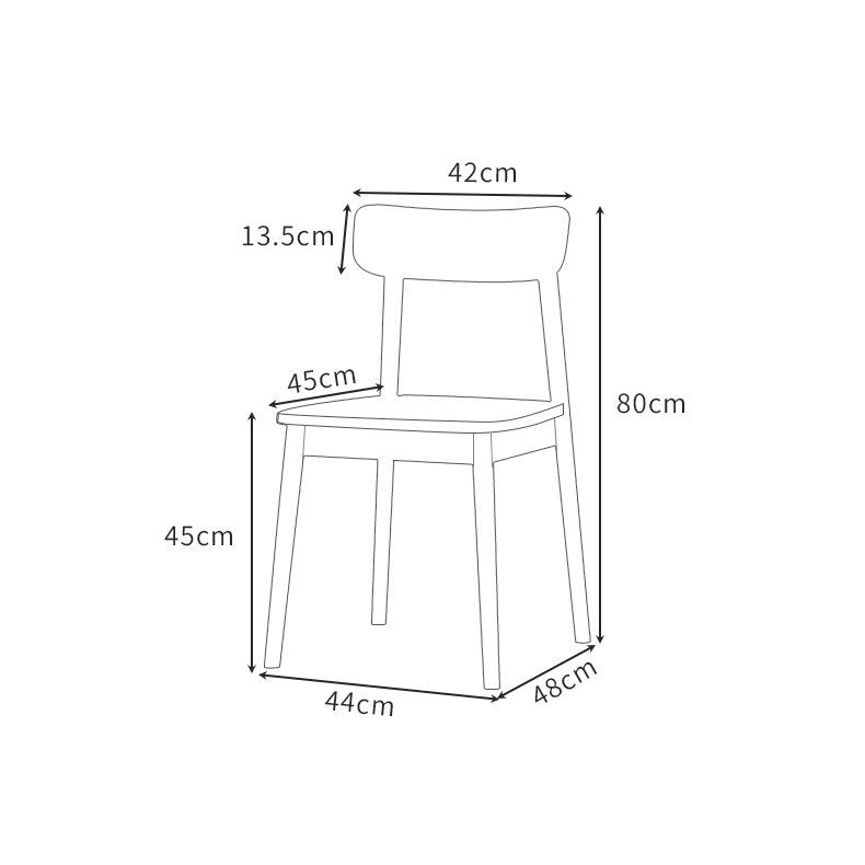 اشتري الان كرسي طاولة طعام خشبي فاخر بسيط اونلاين | بيوت