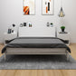 تصفح الان سرير خشبي تصميم انيق باللون الأبيض اونلاين | بيوت