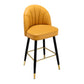 اشتري الان كرسي بار تصميم من الجلد فاخر اونلاين | بيوت