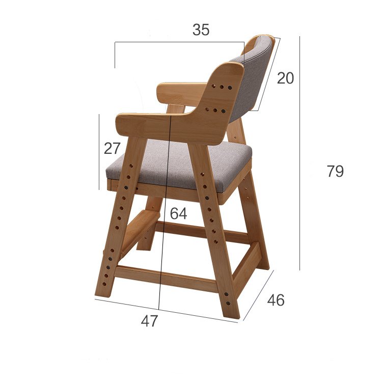 متاح الان كرسي مكتب للاطفال تصميم خشبي مريح اونلاين | بيوت