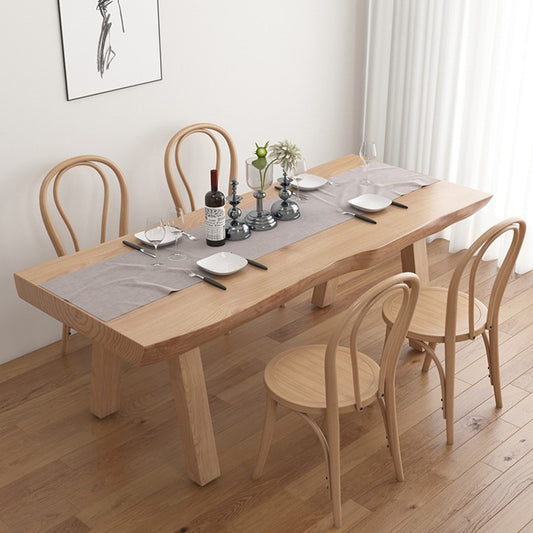 اشتري الان طاوله خشب تصميم مستطيل ريفي اونلاين | بيوت