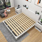 تصفح الان سرير خشبي تصميم انيق باللون الأبيض اونلاين | بيوت