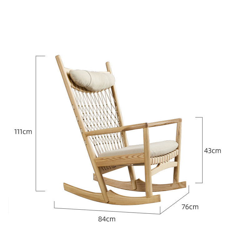 تصفح الأن كرسي استرخاء هزاز خشبي عصري اونلاين | بيوت