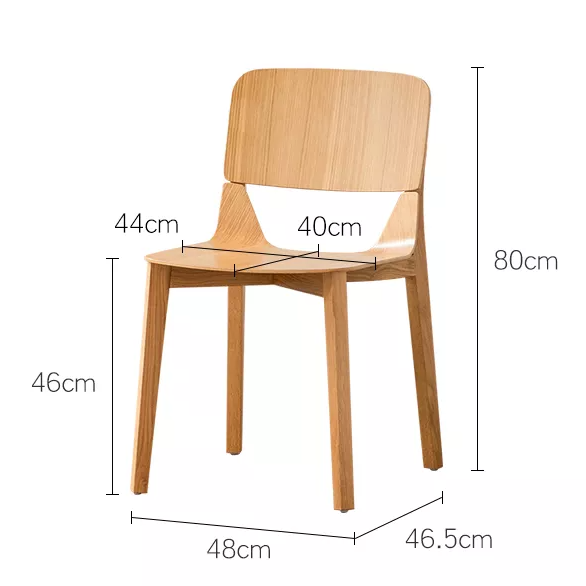 تسوق الان كرسي طاولة طعام تصميم خشبي بسيط اونلاين | بيوت