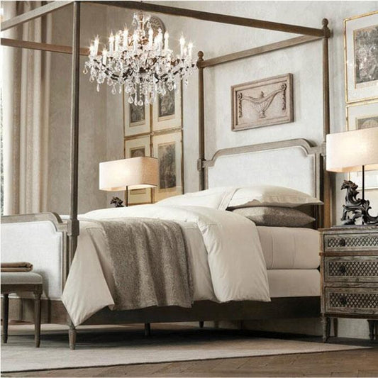 تصفح الان سرير نوم خشبي تصميم كلاسيكي انيق اونلاين | بيوت