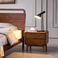 تصفح الان سرير خشبي باللون البني تصميم عصري اونلاين | بيوت