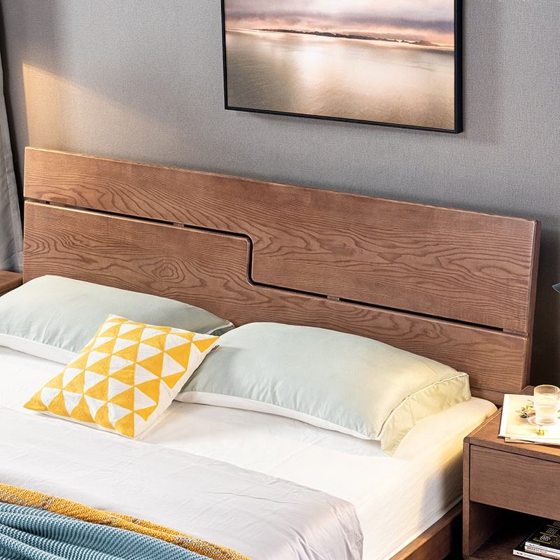 متاح سرير نوم تصميم حديث من خشب الزان اونلاين | بيوت