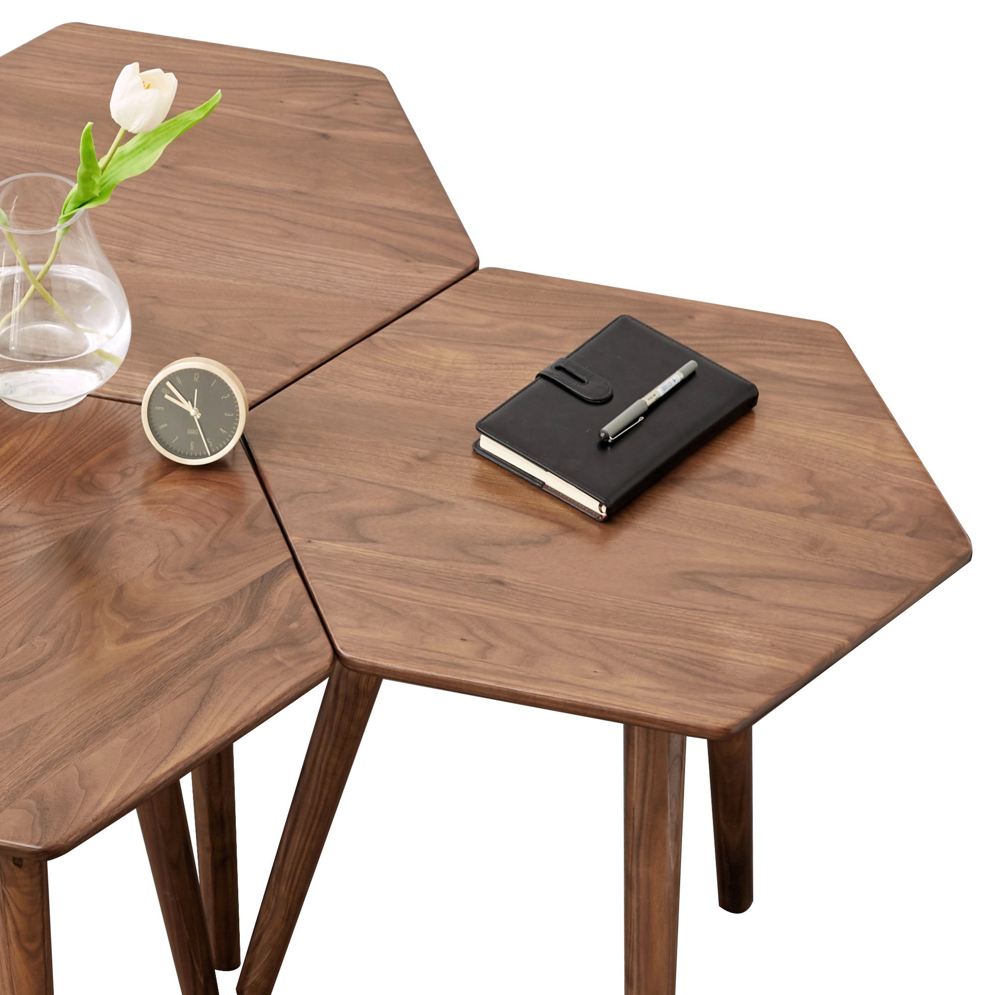 اشتري الان طاولة جانبية خشبي بني عصرية اونلاين | بيوت