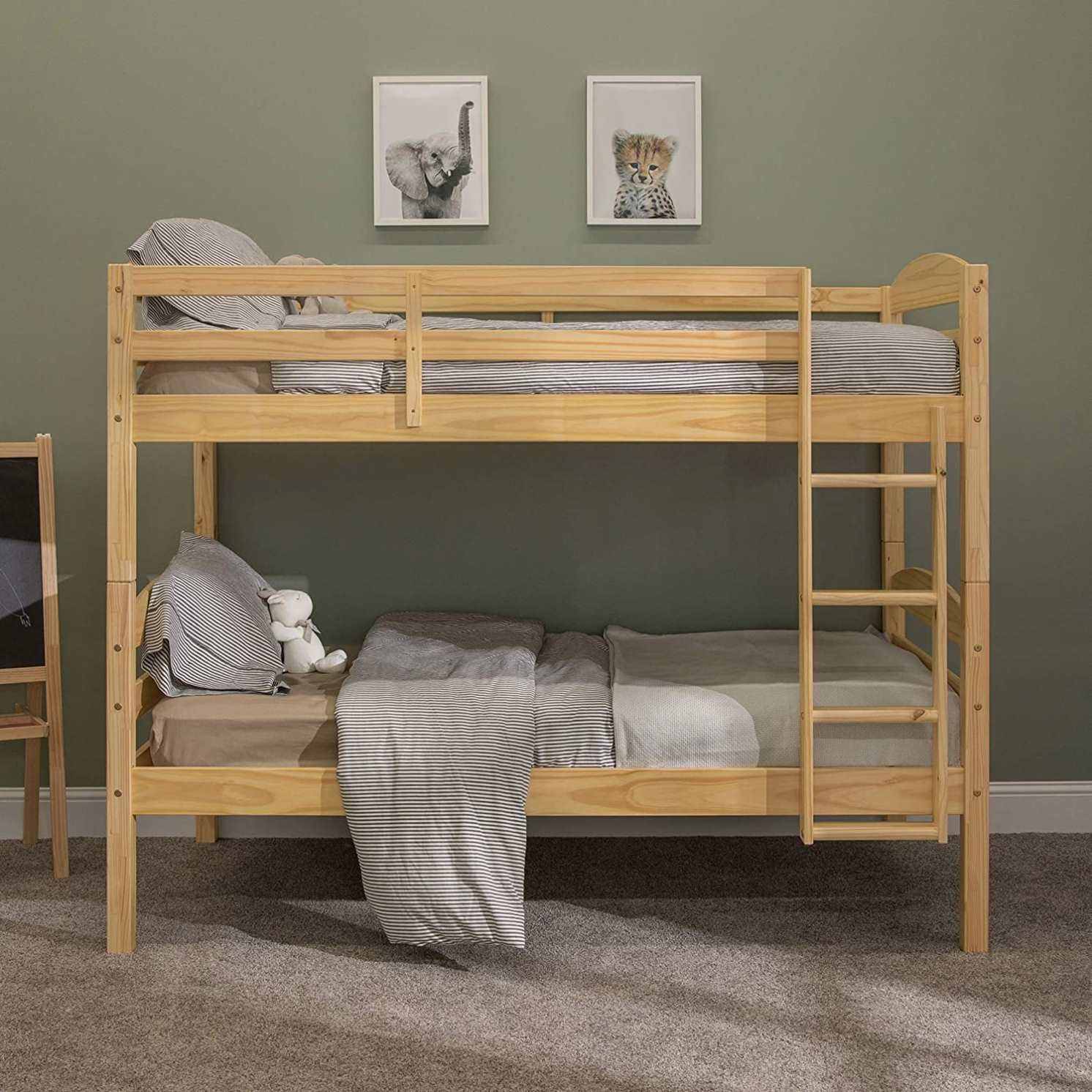 متوفر الان سرير اطفال تصميم خشبي مستويين اونلاين | بيوت