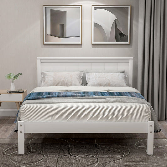 تصفح الان سرير نوم فاخر بتصميم بسيط باللون الأبيض | بيوت